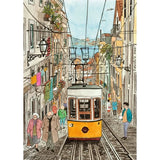 Magnolia Lisbon Inna Korneeva 1000pc Jigsaw Puzzle