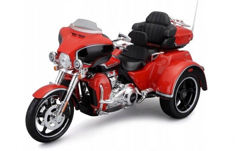 Maisto 32337 1/12 Harley Davidson 2021 Tri Glide Diecast Motorbike