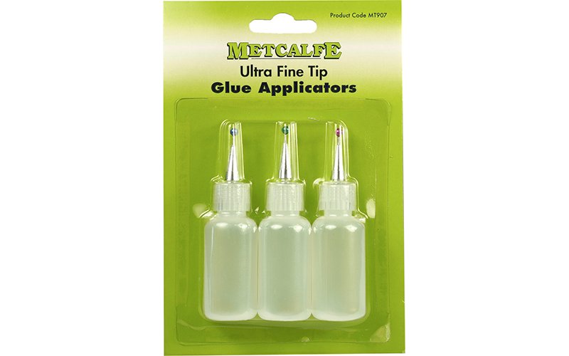 Metcalfe Ultra Fine Tip Glue Applicator Bottles Metcalfe PAINT, BRUSHES & SUPPLIES