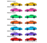 Majorette Porsche Colour Series 7pc Gift Pack - Hobbytech Toys