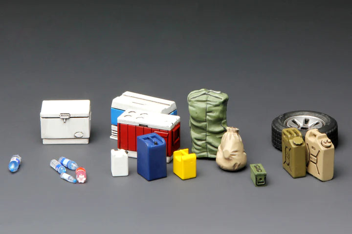 Meng 1/35 Pick Up w/equipment Plastic Model Kit - Hobbytech Toys