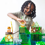 MAGNA-TILES - Jungle Animals - 25 Piece Set - Hobbytech Toys