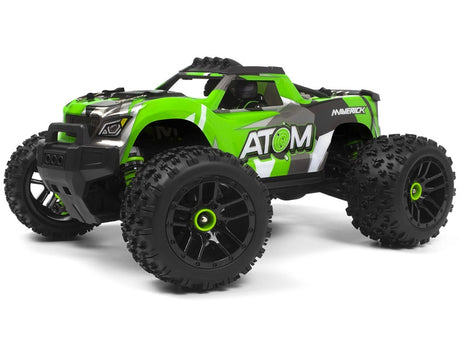 Maverick 150503 Atom 1/18 4WD Electric Truck - Green - Hobbytech Toys