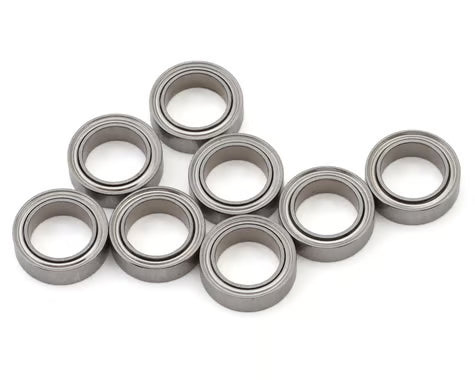 Maverick 8x12x3.5mm Metal Shielded Ball Bearings (8pcs)