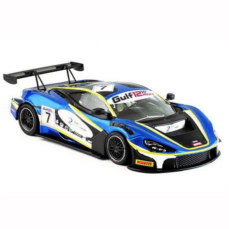 NSR 0368SW McLaren 720S GT3 No.7 2-Seas Gulf 12hrs Bahrain 2021 Slot Car - Hobbytech Toys