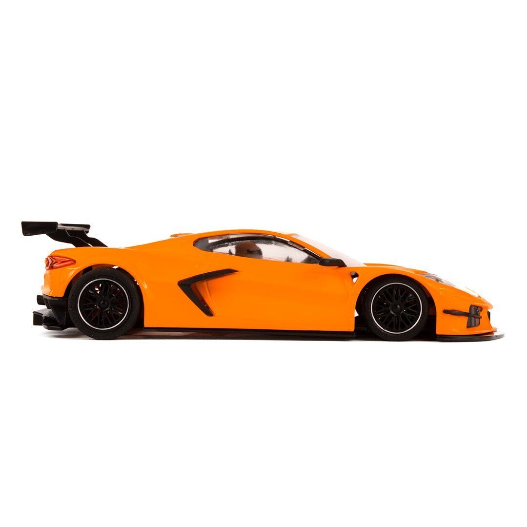 NSR 0397SW 1/32 Chevrolet Corvette C8R Test Car Orange Slot Car