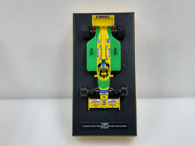 NSR HL06 1/32 Historic Line Formula 86/89 Benetton Camel No.19 Schumacher Slot Car