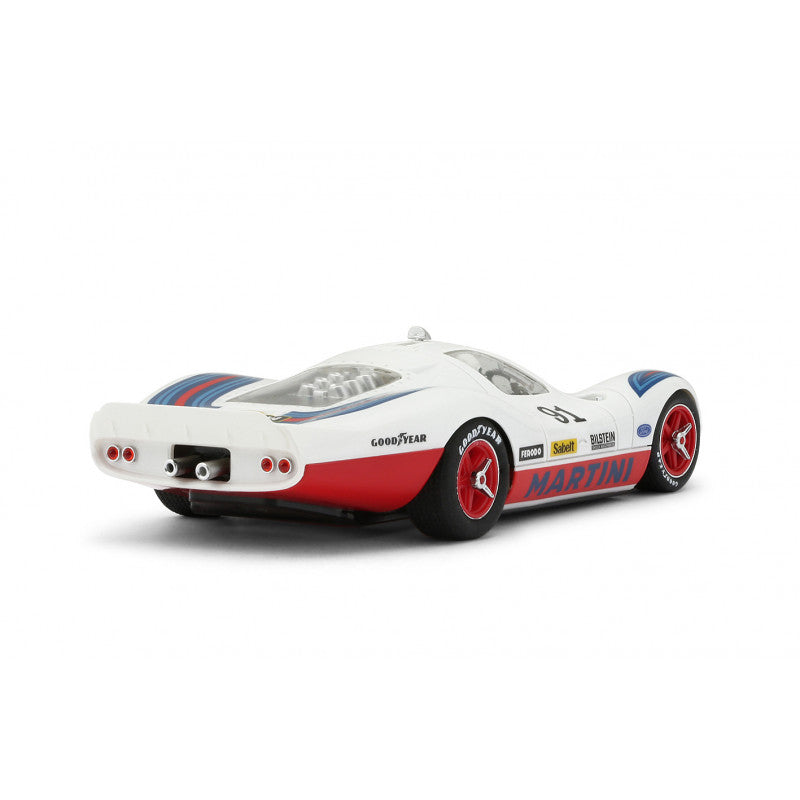 NSR 0191SW 1/32 P68 Ford Alan Mann - Martini Racing WHITE #91 - Hobbytech Toys
