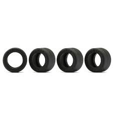 NSR 5264 BLACK Special RTR Slick Rear for Rally Cars - 19x10 - Racing tyres (4 pcs) - Hobbytech Toys