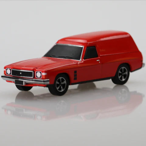 OZ Wheels 1/64 Holden HJ Sandman Panel Van - Red Diecast Model Car - Hobbytech Toys