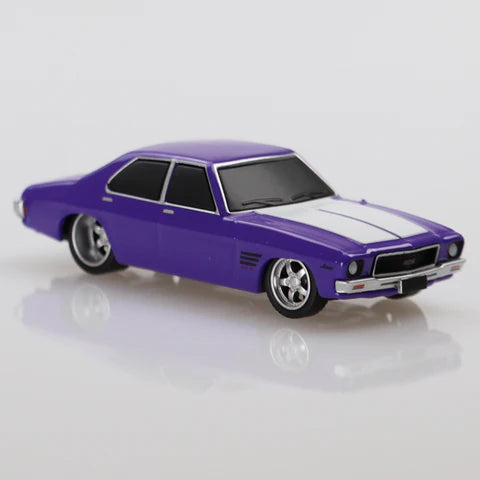 OZ Wheels 1/64 Holden HQ GTS Monaro Custom - Purple Diecast Model Car - Hobbytech Toys