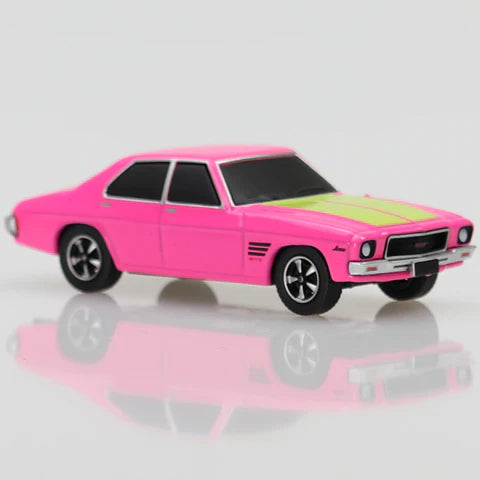 OZ Wheels 1/64 Holden HQ GTS Monaro - Pink Diecast Model Car - Hobbytech Toys