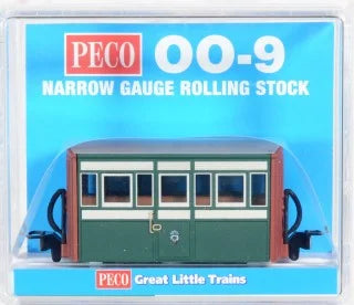 Peco GR556A OO-9 4Wheel Coach 3rd Class Ffestiniog - Hobbytech Toys