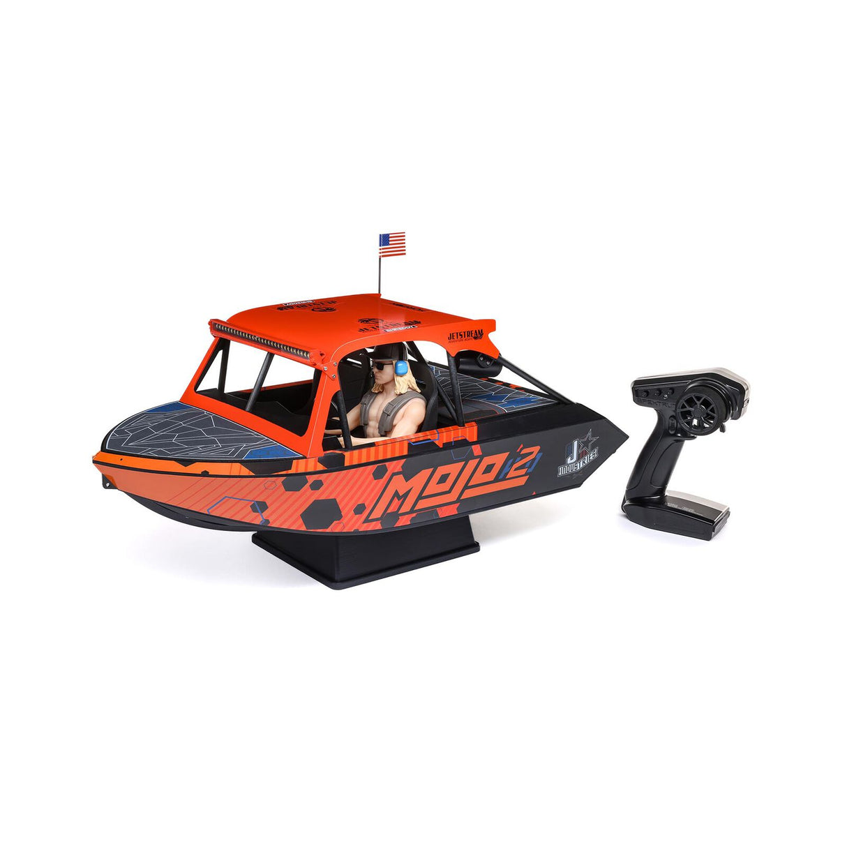 ProBoat 1/6 Jetstream Brushless 24inch Jet Boat RTR, Mojo 2 Scheme - Hobbytech Toys