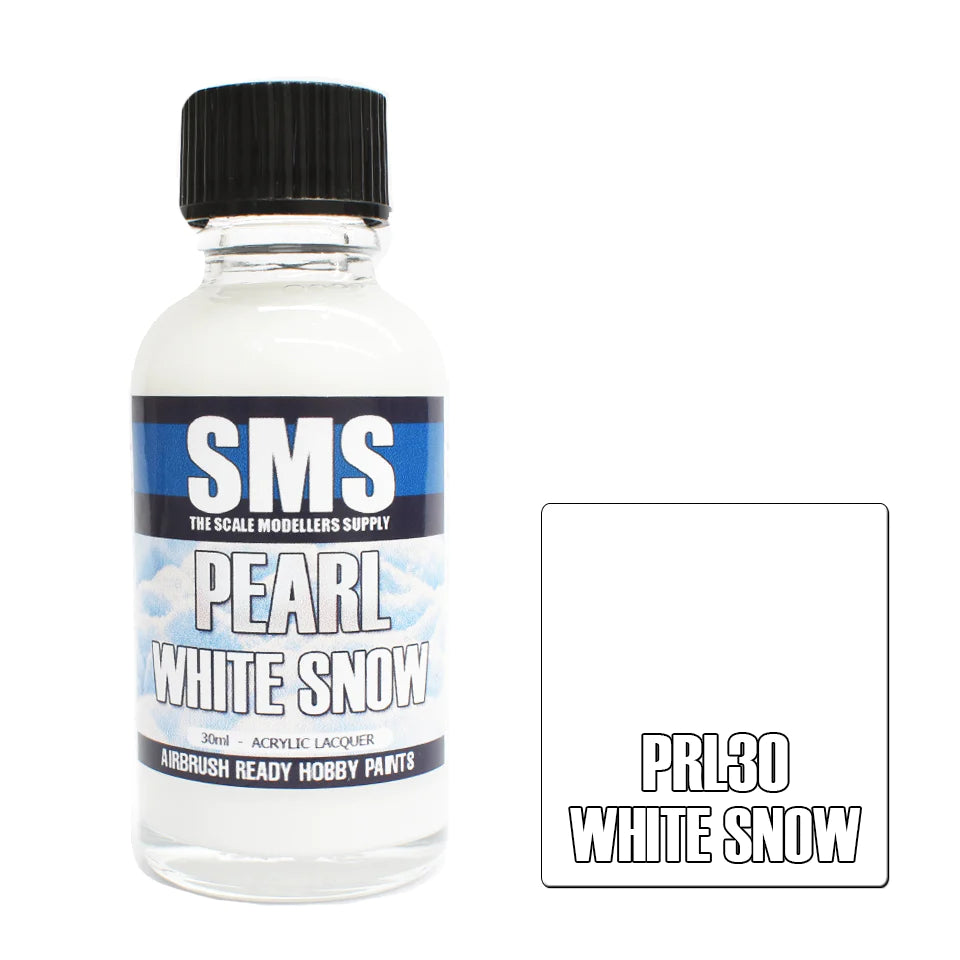 SMS PRL30 Pearl WHITE SNOW 30ml - Hobbytech Toys