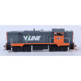 Powerline PT2-2-362 HO Scale V/Line Tangerine and Grey T-Class Series 2 (T3) T362 with Cut Away Valance (DC) - Hobbytech Toys