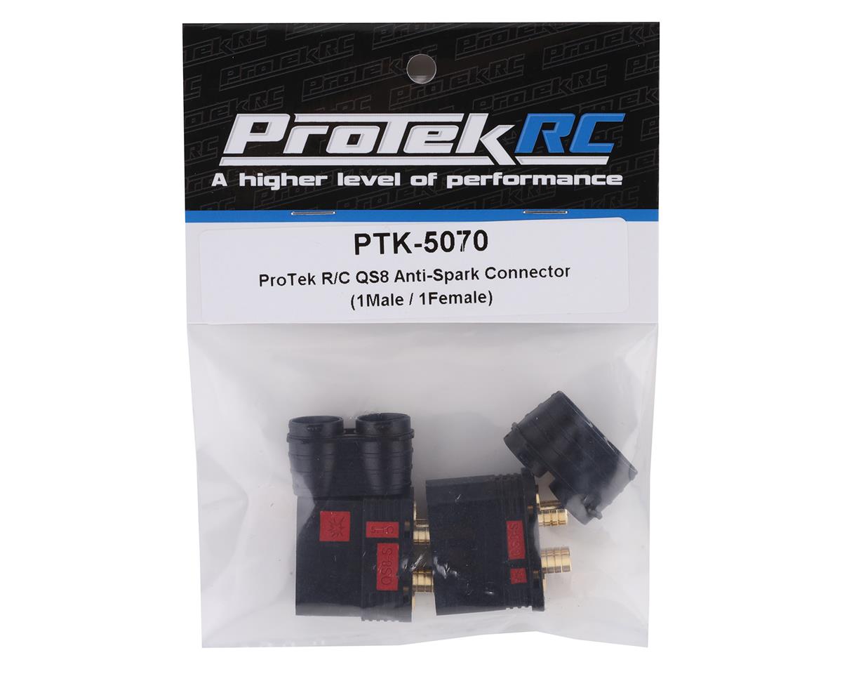 ProTek RC QS8 Anti-Spark Connector (1 Male/1 Female) - Hobbytech Toys