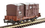 Rapido UK N BR Conflat P No. B933521 (with bauxite containers) - Hobbytech Toys
