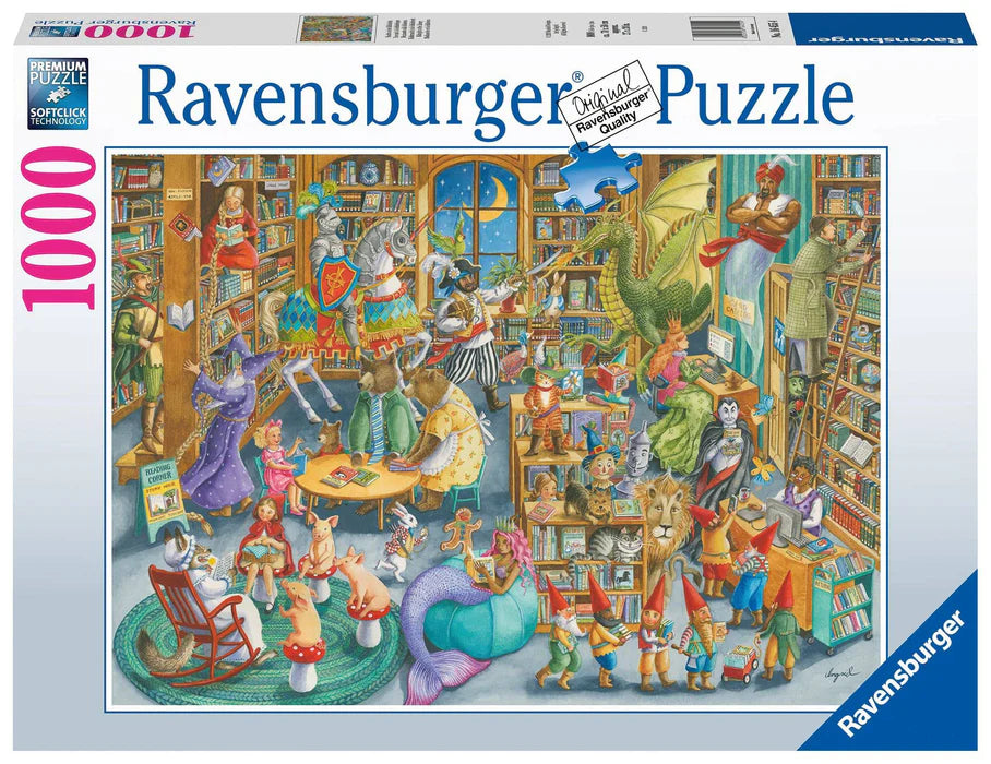 Ravensburger Midnight at the Library 1000pc Jigsaw Puzzle [00489-9]