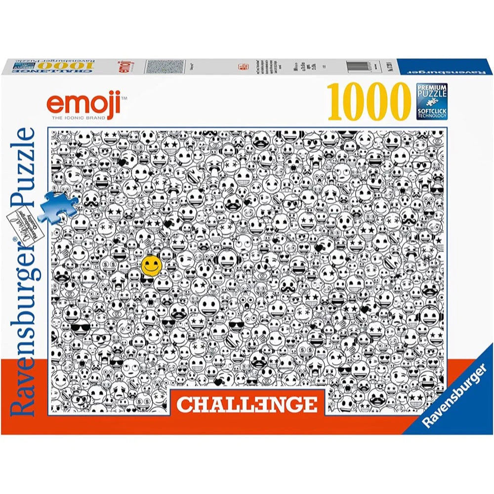 Ravensburger Challenge Emoji 1000pc Puzzle - Hobbytech Toys