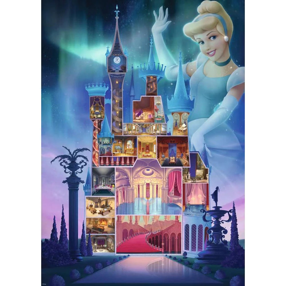 Ravensburger Disney Castles: Cinderella 1000pc Puzzle - Hobbytech Toys