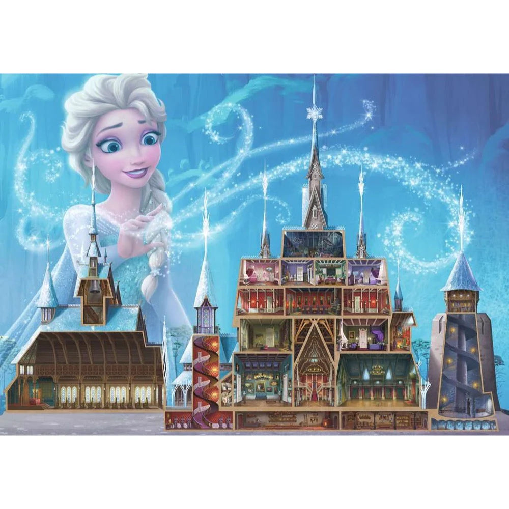 Ravensburger Disney Castles: Elsa 1000pc Puzzle - Hobbytech Toys