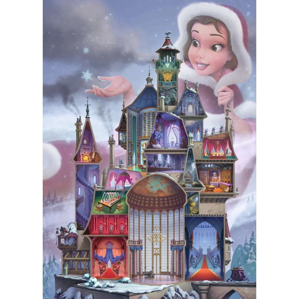 Ravensburger Disney Castles: Belle 1000pc Puzzle - Hobbytech Toys
