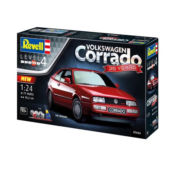 Revell 05666 1/24 35 Years VW Corrado Plastic Model Kit - Hobbytech Toys
