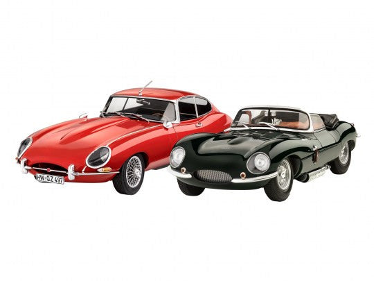 Revell 5667 1/24 100 Years Jaguar Plastic Model Starter Set - Hobbytech Toys