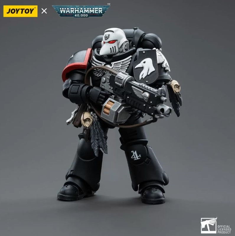 Joy Toys Warhammer Collectibles: 1/18 Scale Raven Guard Intercessors Sergeant Rychas - Hobbytech Toys