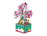Rolife Music Box - Cherry Blossom Tree Wooden Model Kit - Hobbytech Toys