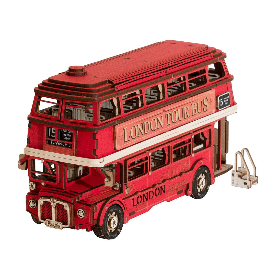 Rolife London Tour Bus 3D Wooden Puzzle [TGM02]