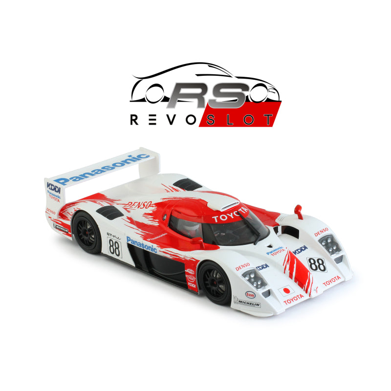 REVOSlot 0209 1/32 Toyota GT-One No.88 White Slot Car - Hobbytech Toys