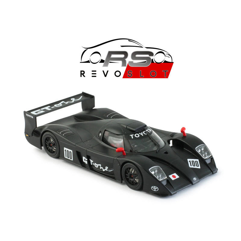 REVOSlot 0211 1/32 Toyota GT-One No.100 Black Limited Slot Car - Hobbytech Toys