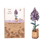 Robotime Wood Bloom Lilac Flower - Hobbytech Toys
