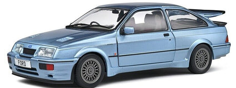 Solido 1/18 1987 Ford Sierra RS500 Glacier Blue Diecast Model - Hobbytech Toys