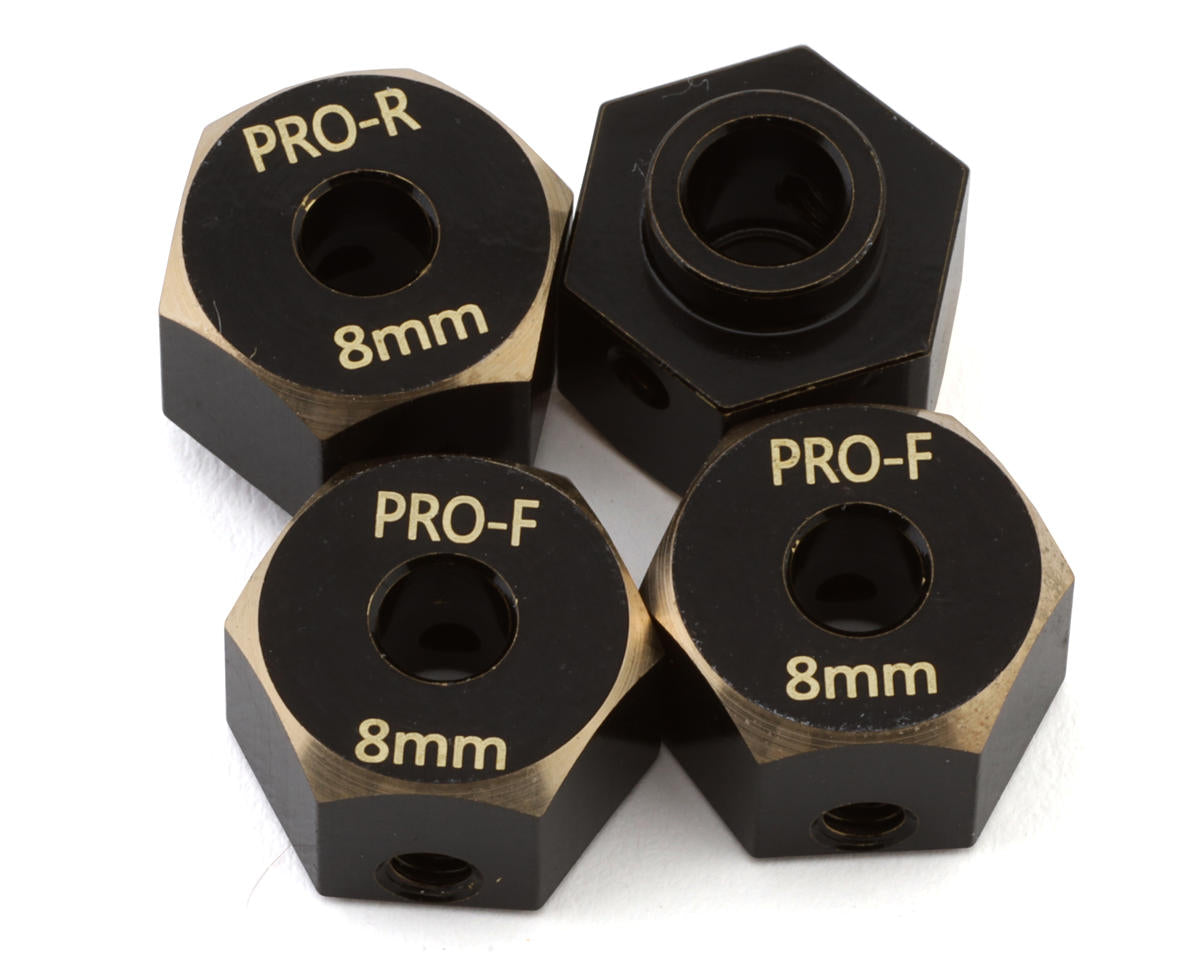 Samix SCX10 Pro 8mm Brass Hex Adapters 4