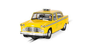 Scalextric C4432 1977 New York City Taxi Slot Car