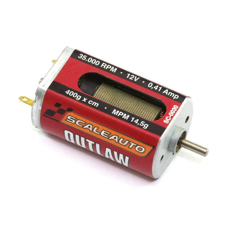 Scaleauto SC-0030 Scaleauto SC-30 motor without Pinions - OUTLAW with Active Cooling System - Hobbytech Toys