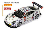 Scaleauto 6245R 1/32 Porsche 911 GT3 RSR Petit Lemans 2018 Mobil R-Ver Slot Car**