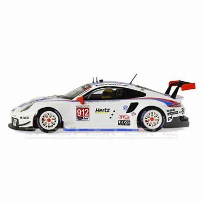 Scaleauto 6245R 1/32 Porsche 911 GT3 RSR Petit Lemans 2018 Mobil R-Ver Slot Car