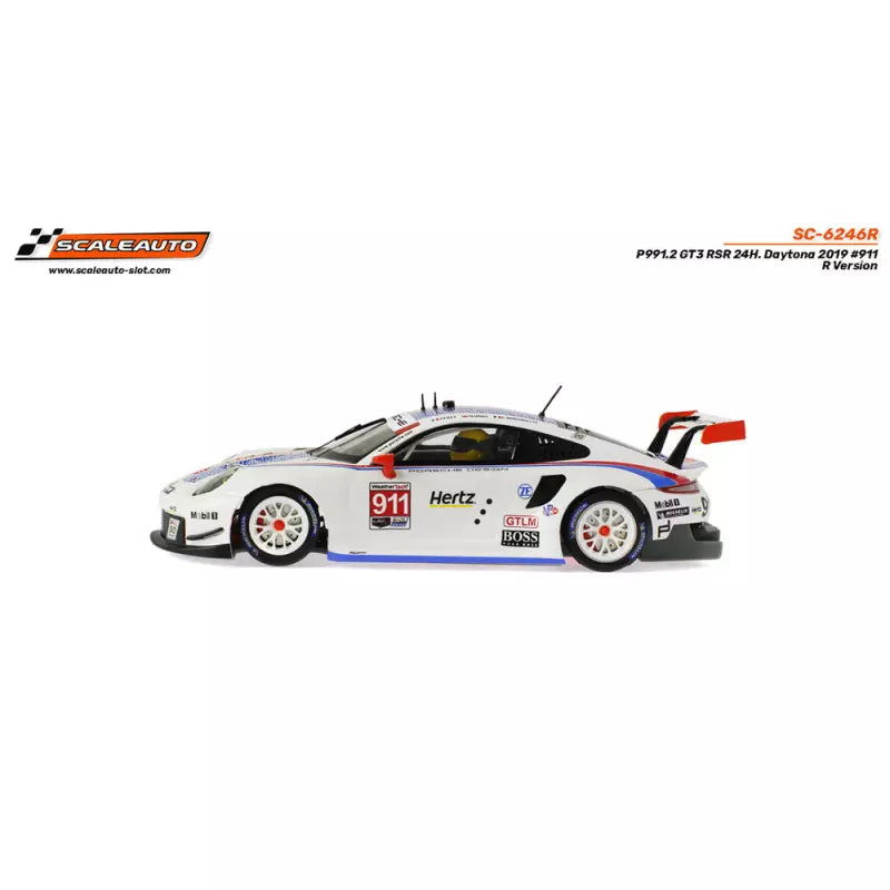 Scaleauto 6246R 1/32 Porsche 911.2 GT3 RSR 24H Daytona 2019 R Version Slot Car