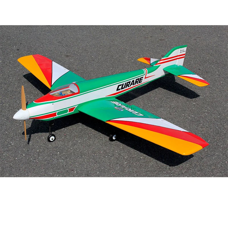 Seagull Models Curare .61 Pattern RC Plane, ARF with JP Retracts, Green