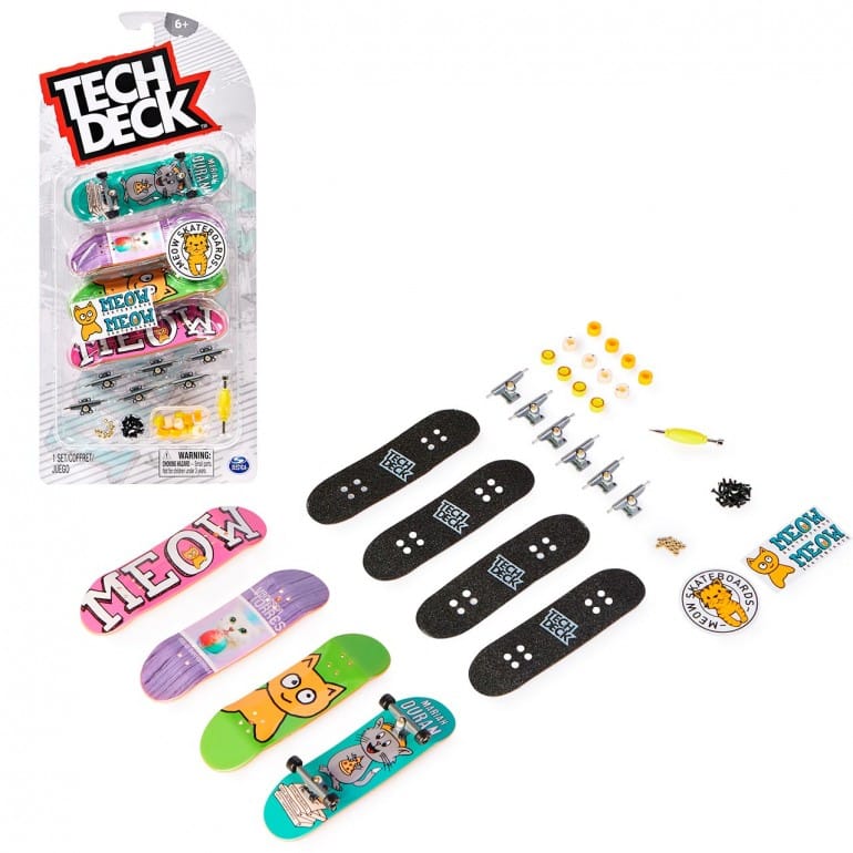 Tech Deck Assorted 4 Pack Assorted (1)