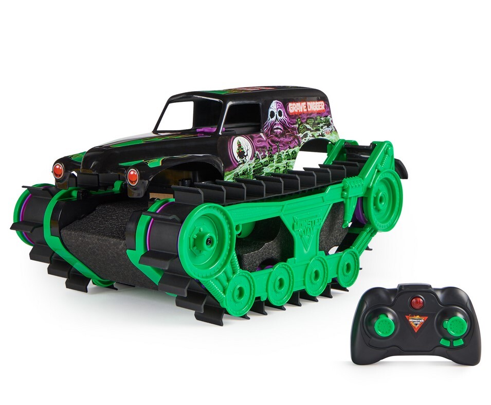 Monster Jam Radio Control Grave Digger Trax - Hobbytech Toys