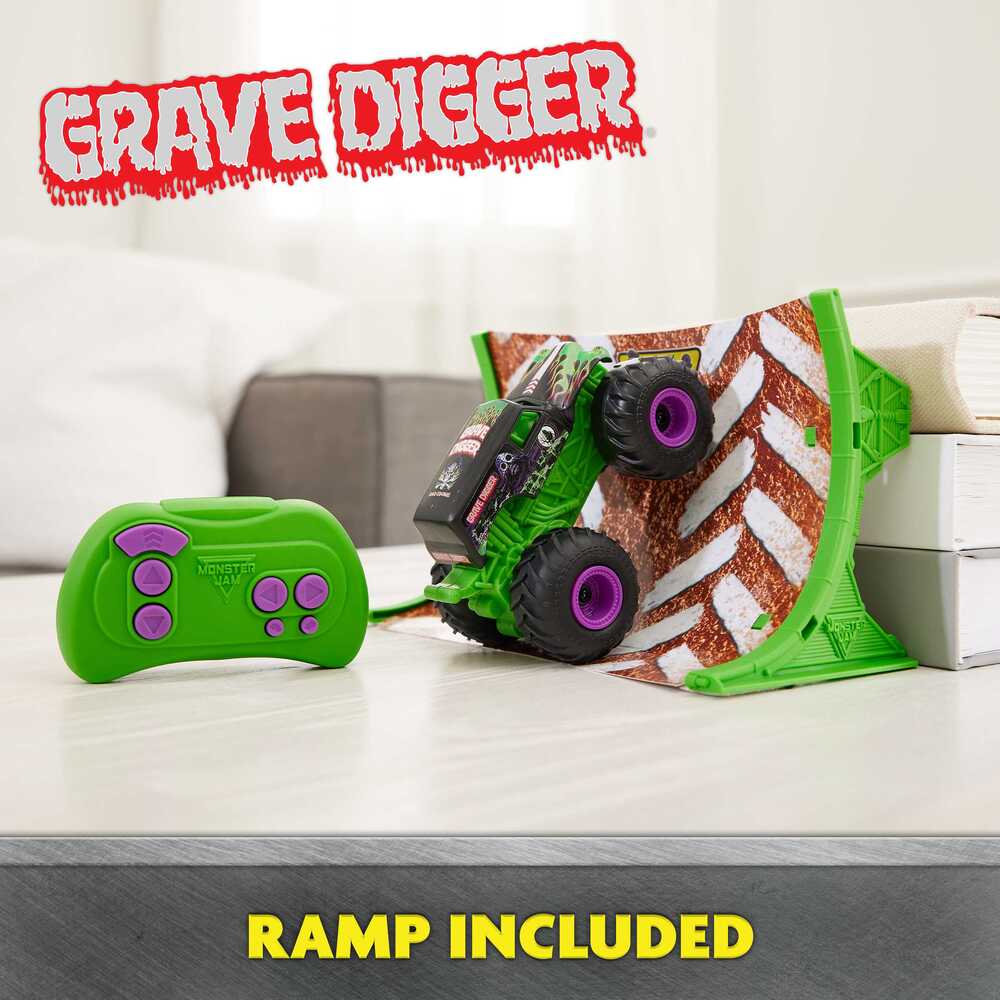Monster Jam 1/64 Grave Digger RC Monster Truck