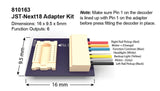 Soundtraxx 810163 Adaptor Kit - JST-7P to Next18 - Hobbytech Toys