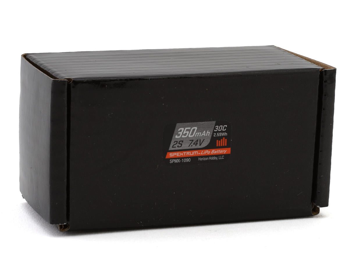 Spektrum 350mAh 2S 7.4v 30C LiPo Battery with PH2.0 - Micro-B [SPMX-1090]