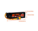 Spektrum 2200mAh 4S 14.8V 30C Smart G2 LiPo Battery with IC3 Connector. Compact, powerful LiPo battery pack for RC devices.