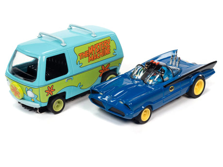 Autoworld 1/64 Scooby Doo Meets Batman Slot Car Starter Set - Hobbytech Toys